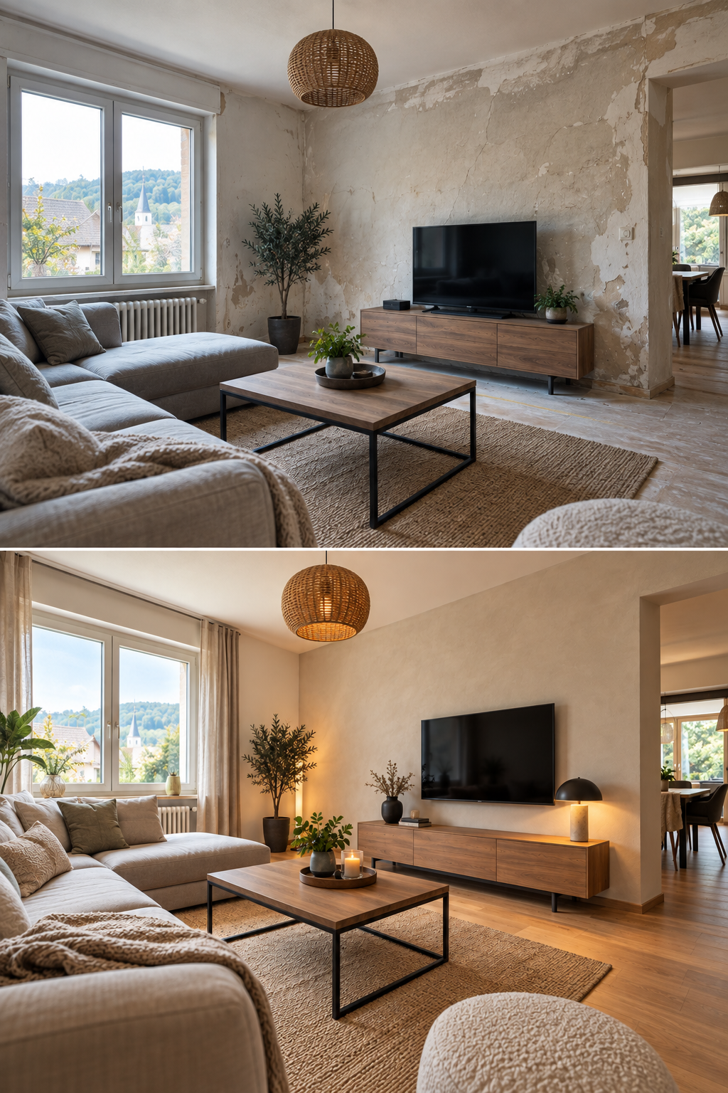 Enduit maxit riedisheim salon 4 — Mavriki Color, Riedisheim