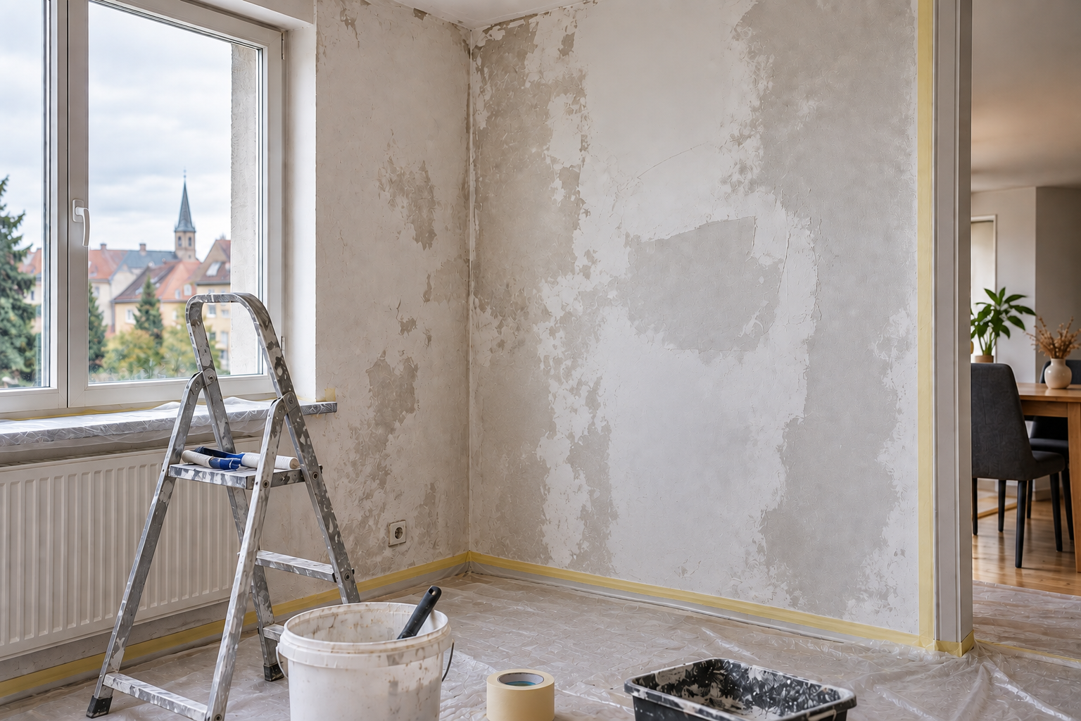 Peinture riedisheim appartement froid 2 — Mavriki Color, Riedisheim