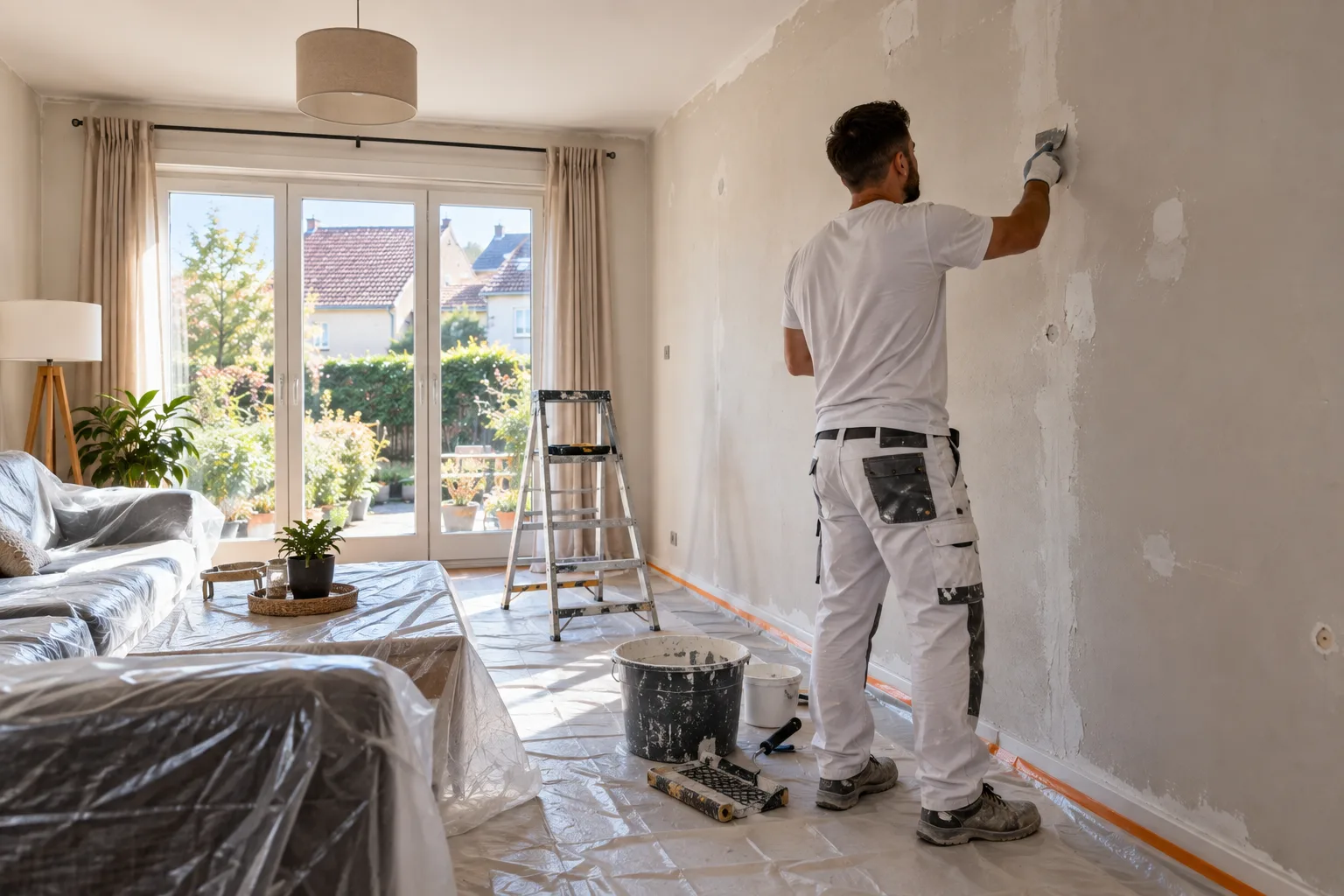 Peinture salon sausheim 2 — Mavriki Color, Sausheim
