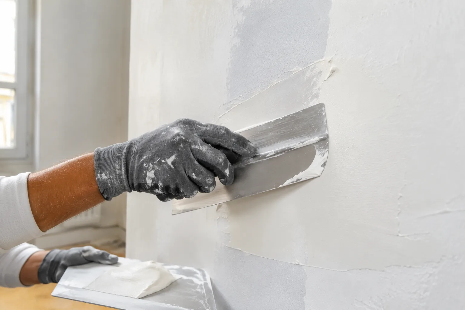 Preparation supports murs interieurs mulhouse 2 — Mavriki Color, Mulhouse