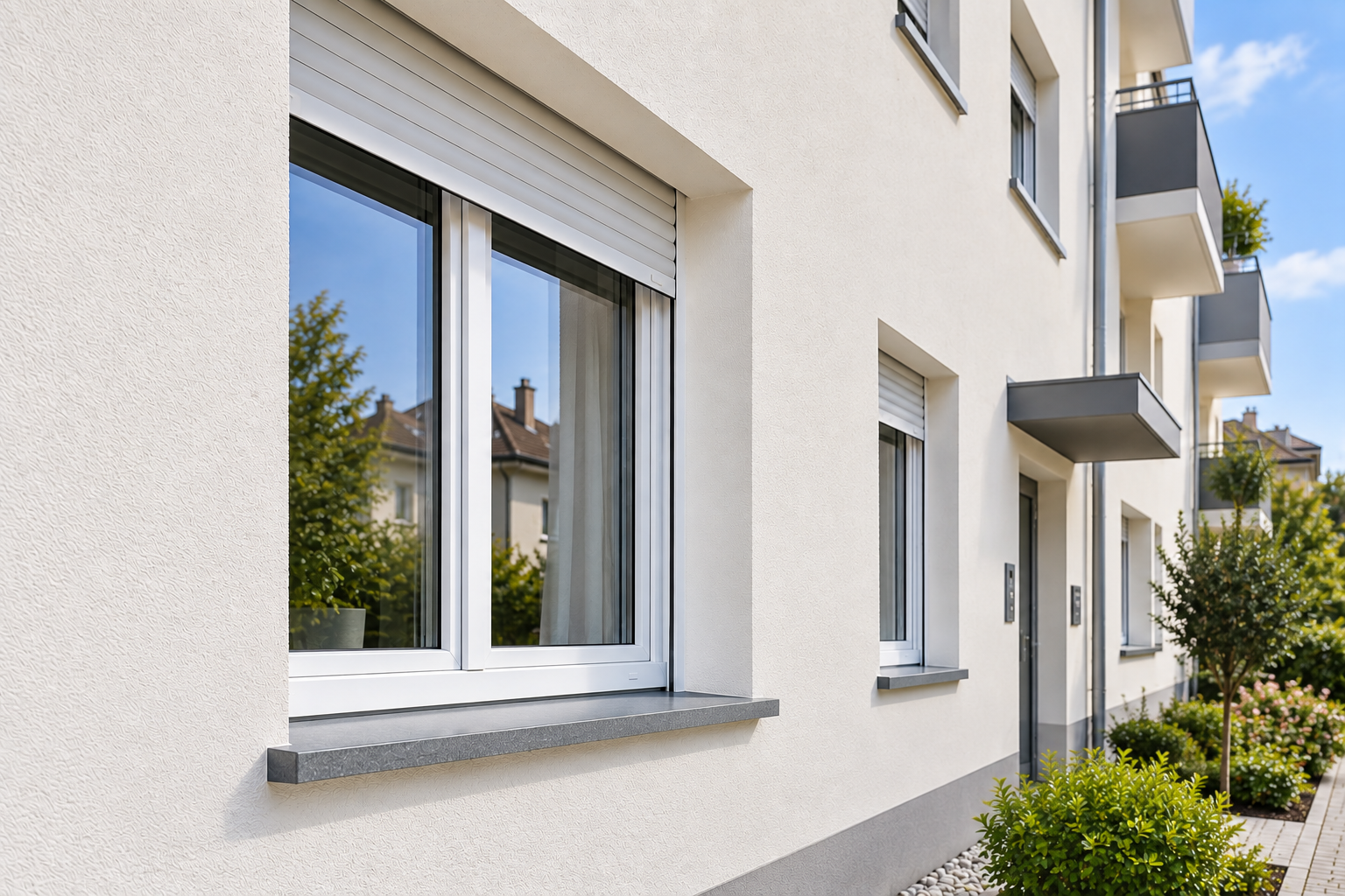 Ravalement facade illzach finitions 2 — Mavriki Color, Illzach