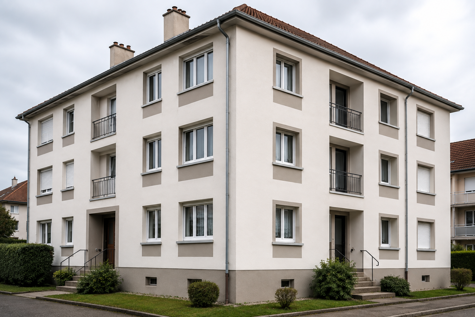 Ravalement facade wittenheim appartement 3 — Mavriki Color, Wittenheim