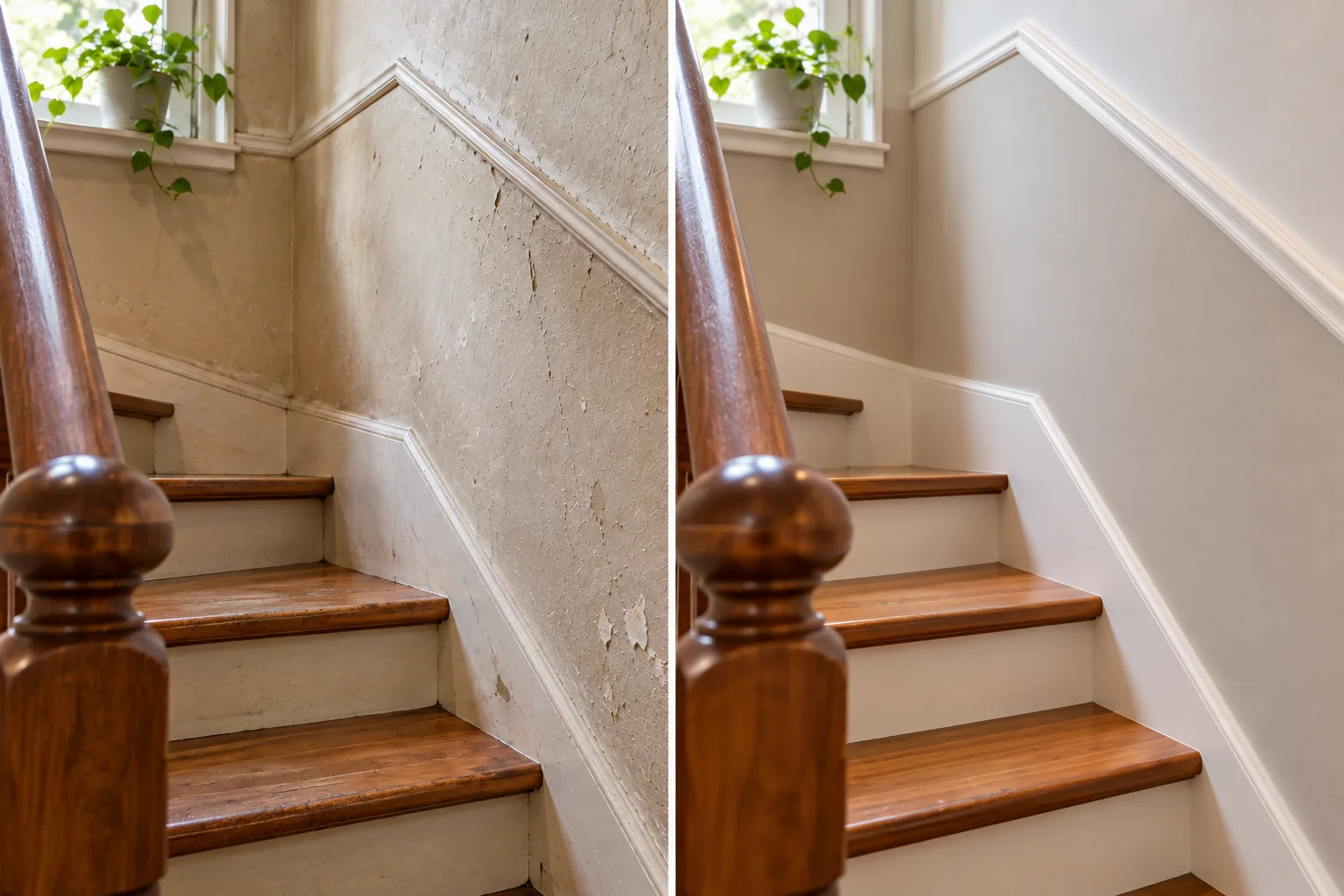 Renovation cage escalier habsheim 2 — Mavriki Color, Habsheim