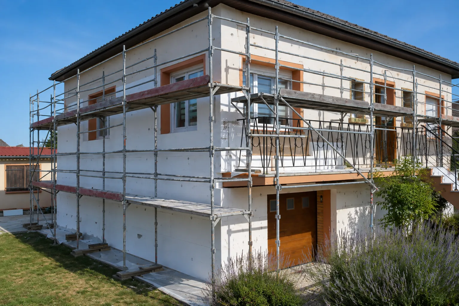 Isolation thermique par l exterieur — Mavriki Color, Mulhouse